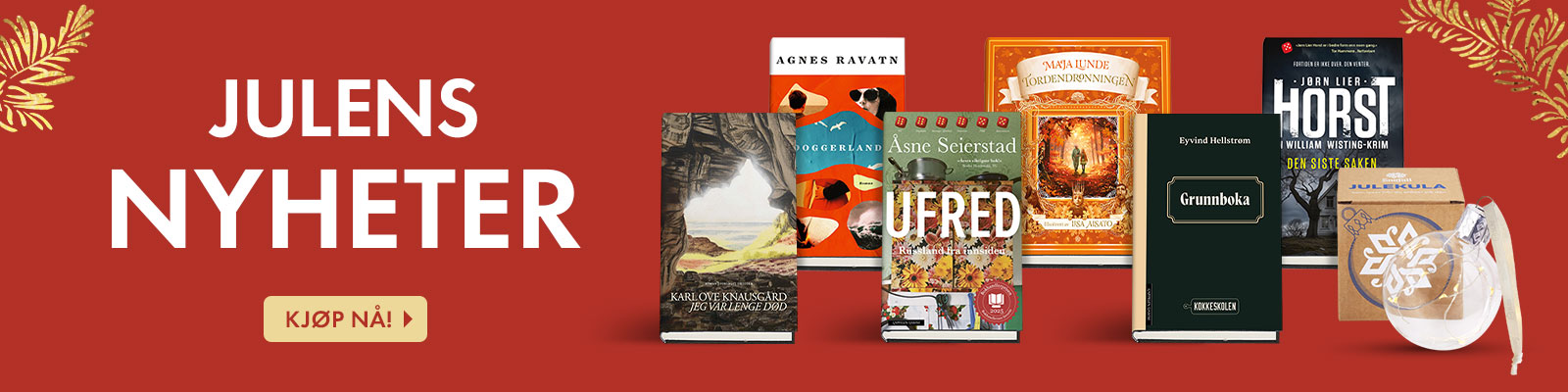 Julens største boknyheter.