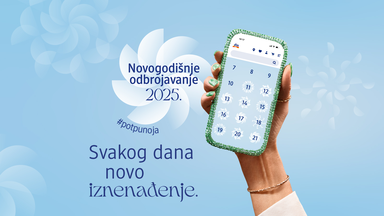 Vizual na kojem se komunicira promotivna aktivnost besplatne dostave.