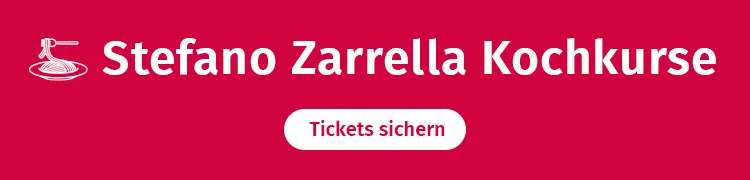 Neu: Kochkurse mit Stefano Zarella 