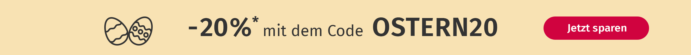 mydays: -20%* mit dem Code OSTERN20. Jetzt sparen